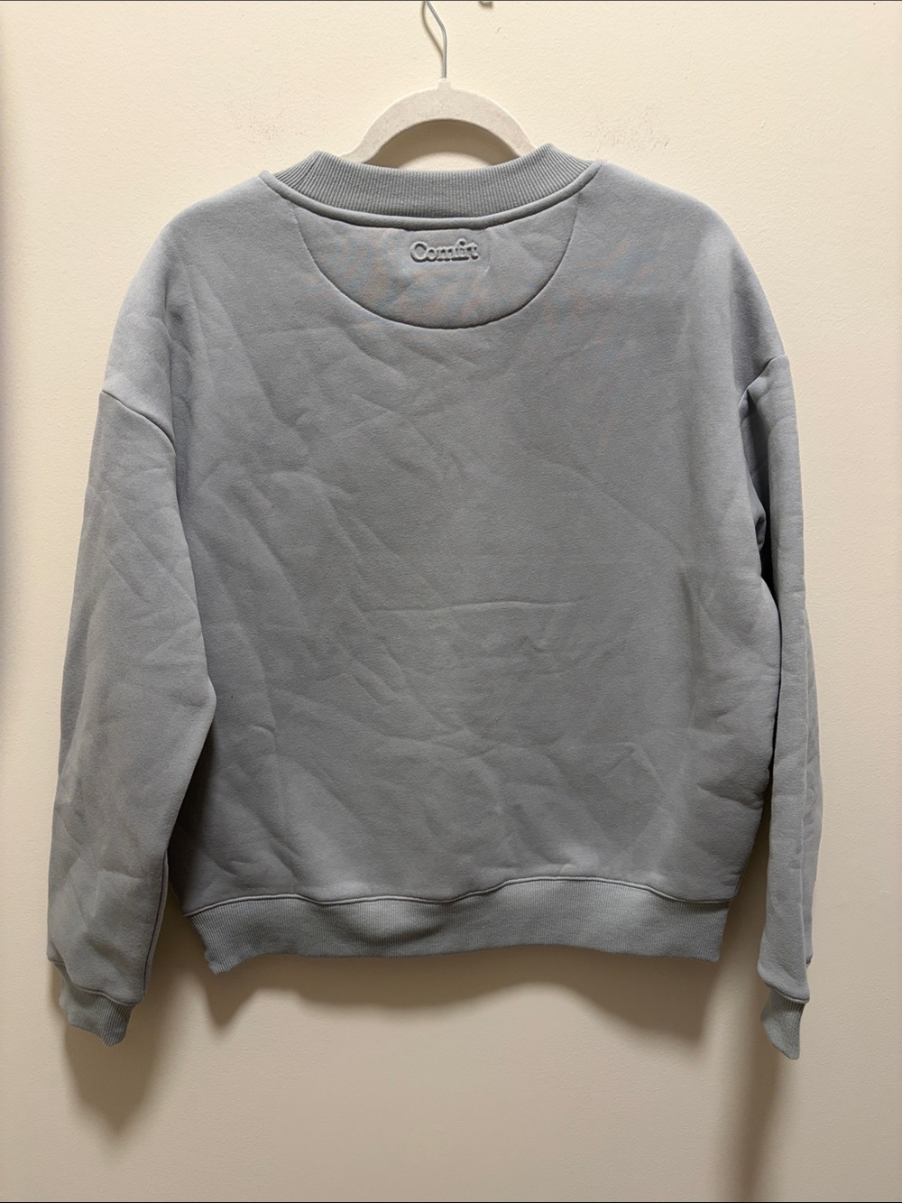Comfrt Crew Neck Sweatshirt Grey XS - Picture 3 of 5